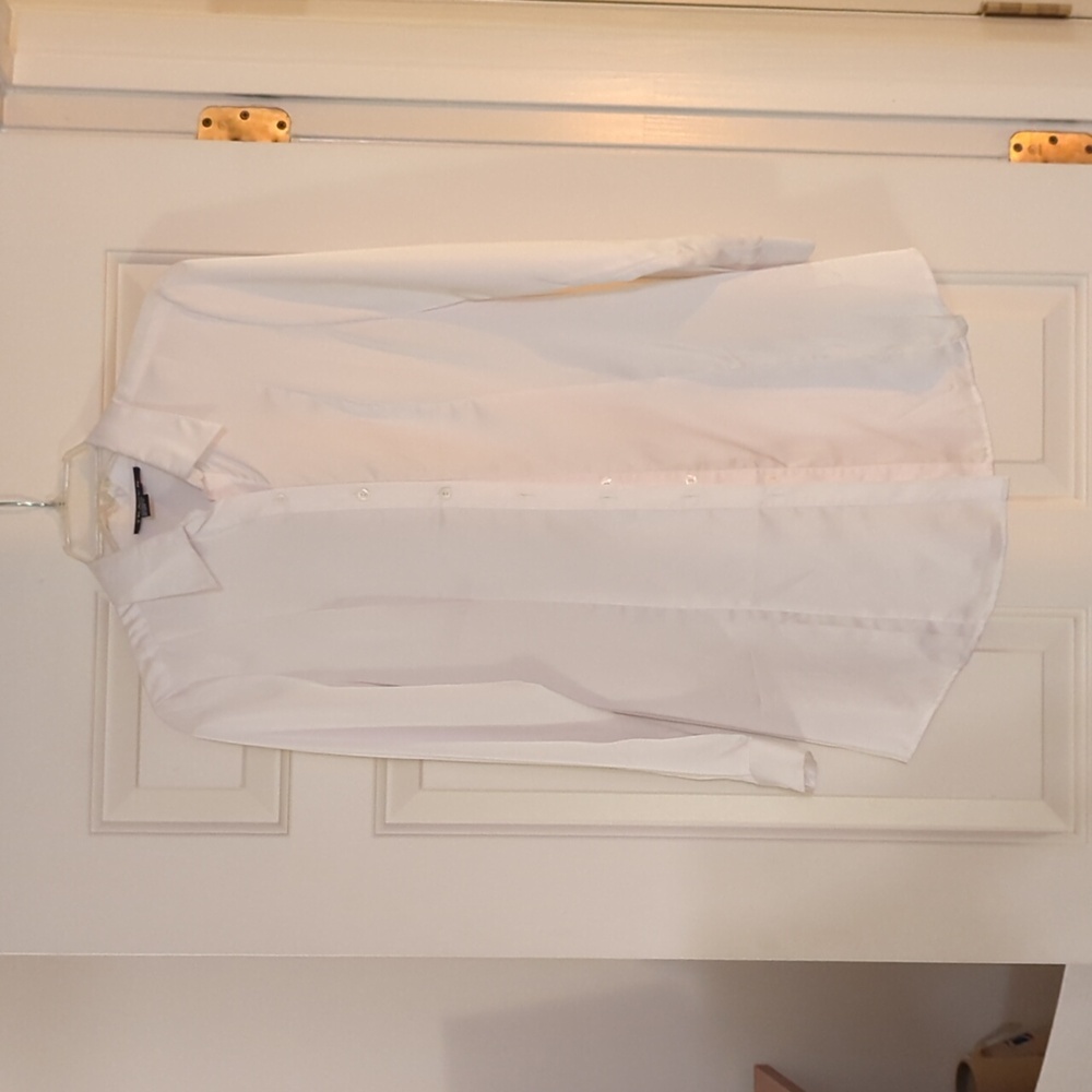 White Elegant Blouse - Size S